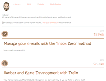 Tablet Screenshot of nicoespeon.com